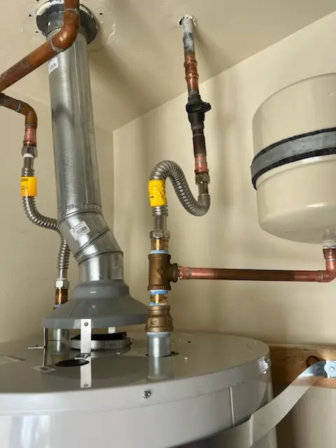 Water heater installation and plumbing repair in Warwick
